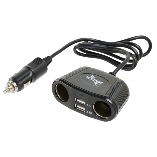 Voltage Twin Socket/USB 12-24V - VT | Voltage | Shop our Full Range by ...
